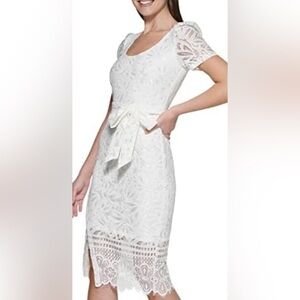 Elegant White Lace Dress πππ